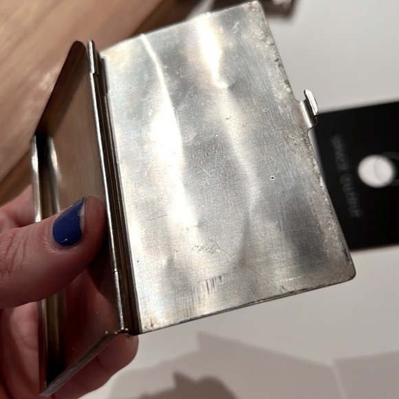Tiffany’s Vintage Sterling Silver Business Card Holder. Used. Fair condition. - Picture 5 of 5